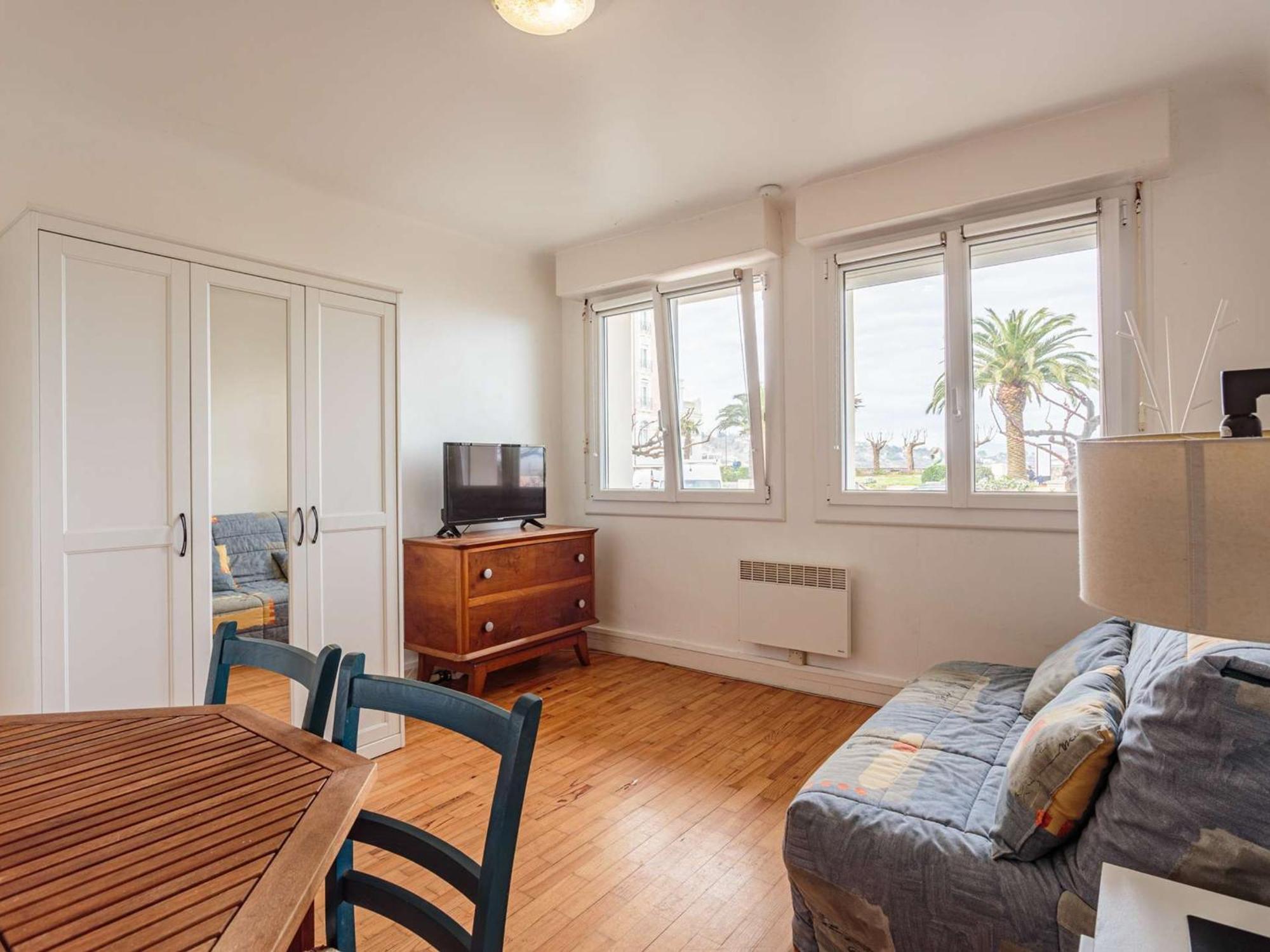 Charmant Studio Face Mer Avec Acces Direct Plage - Fr-1-4-659 Saint-Jean-de-Luz Eksteriør bilde